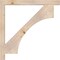 Ekena Millwork Westlake Block Smooth Bracket, Douglas Fir, 3 1/2"W x 44"D x 44"H BKT04X44X44WTL05SDF - alternate 4